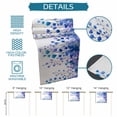 thumbnail image 6 of Spring Blue Wisteria Flowers Table Runner 72 Inches, Rustic Floral Branches Bed Runner Dresser Scarves Tabletop for Indoor Outdoor Parties/Ceremony/Banquet, 13" x 72", 6 of 9