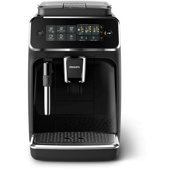 Restored Philips 3200 Automatic Espresso Machine, Black 4 Recipes EP3221/44 (Refurbished)