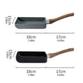 thumbnail image 4 of Frying Pan Steak Pot Non Stick Stainless Steel Material Kitchen Wok Pan with Handle General Pan for Home Kitchen Cooking, 4 of 21