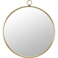 thumbnail image 3 of FirsTime & Co. Gold Marshall Wall Mirror, Modern, Round, 32.5 x 1 x 36 in, 3 of 5