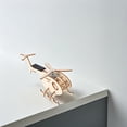thumbnail image 2 of Miangastore 1 Set Diy Solar Powered Helicopter Model Toy: Science Experiment Plane For Kids - Easy Assembly Wooden Plane For Exploration And Learning, 2 of 7