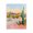 Southwestern Cactus Sunset Landscape, variant on Stupell Industries Van Life Desert Canyon Black Framed Giclee Art, design by The Prints Vibe