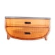 thumbnail image 4 of Caja de almacenamiento de cosméticos, soporte para maquillaje, organizador de maquillaje de escritorio a prueba de polvo para Naranja, 4 of 9