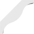 thumbnail image 3 of Ekena Millwork 3"W x 16"D x 16"H Funston Architectural Grade PVC Knee Brace, 3 of 6