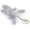 thumbnail image 2 of czcpp-Cute Bunny Plush Keychain for Purse, 3.5" Inch Mini Rabbit Keychain for Backpack Purse Charm Gift for Girls Women, 2 of 4
