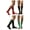 Style 1, variant on 6 Pairs Christmas Holiday Knee High Socks,Assorted Colors & Designs Womens Size: 9-11