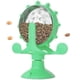 thumbnail image 2 of Treat Leaking Cat Toy Slow Feeder Windmill Interactive Cat Rotating Wheel Toy with Suction Cup Funny Windmill Food Dispenser for Cat Food Dispenser Pe, 2 of 5