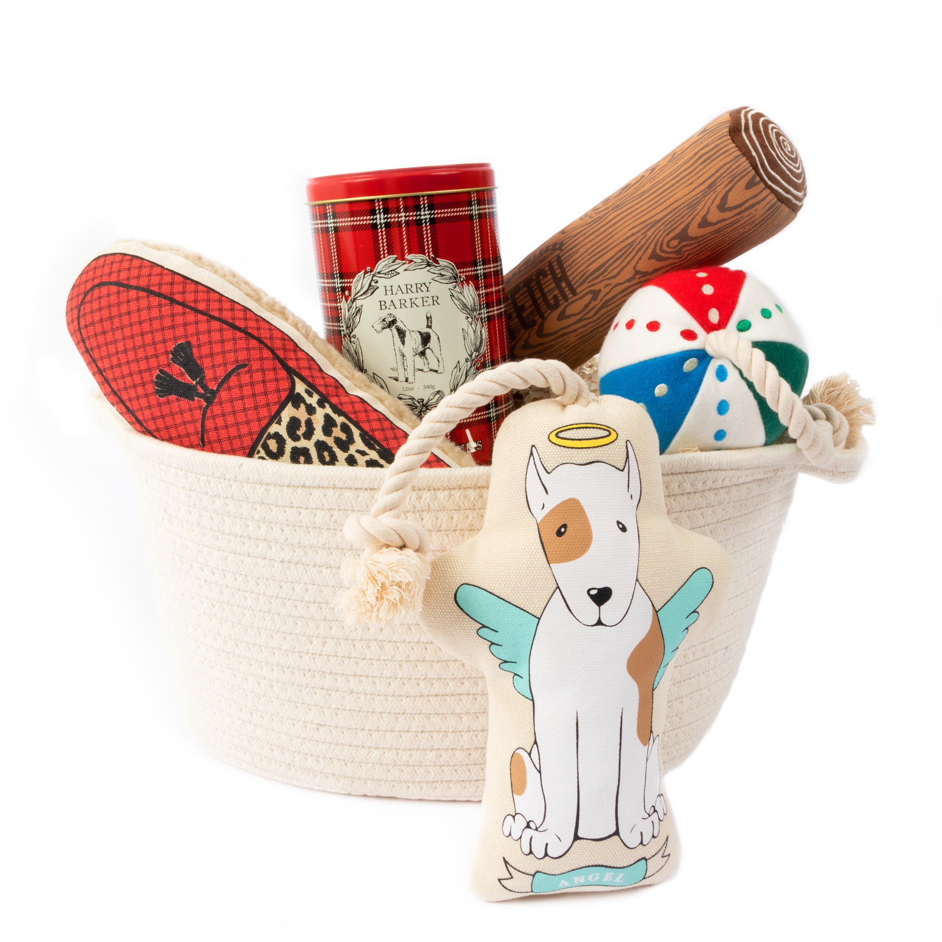 Harry Barker Plush Log Fetch Dog Toy
