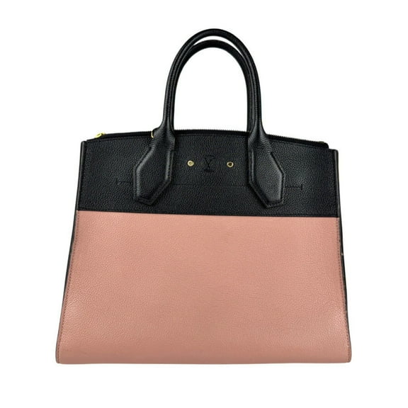 Pre-Owned Louis Vuitton City Steamer MM Leather Magnolia Handbag Shoulder Bag M53019... (Good)