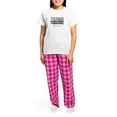 thumbnail image 4 of CafePress - Boxer Moms Are Beautiful Women's Light Pajamas - Women's Short Sleeve Print T-Shirt and Pants Light Cotton Pajama Set, 4 of 7