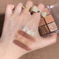 thumbnail image 5 of Paletas de sombras de ojos Mate y brillo Altamente pigmentadas 9 colores Sombra de ojos profesional de larga duración, 5 of 5