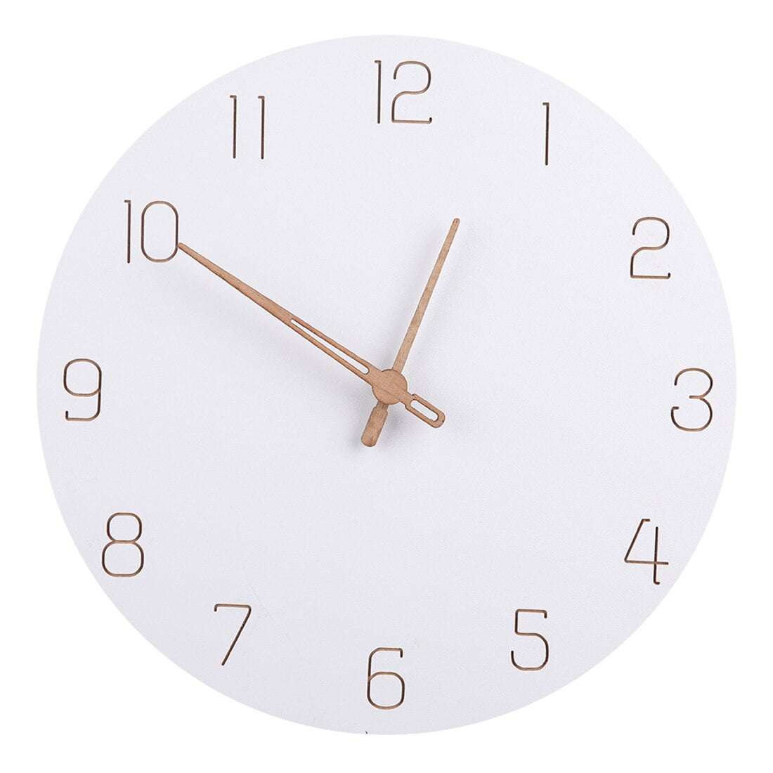 Nordic Style Fashionable Simple Silent Wall Clocks for Home Decor Pure