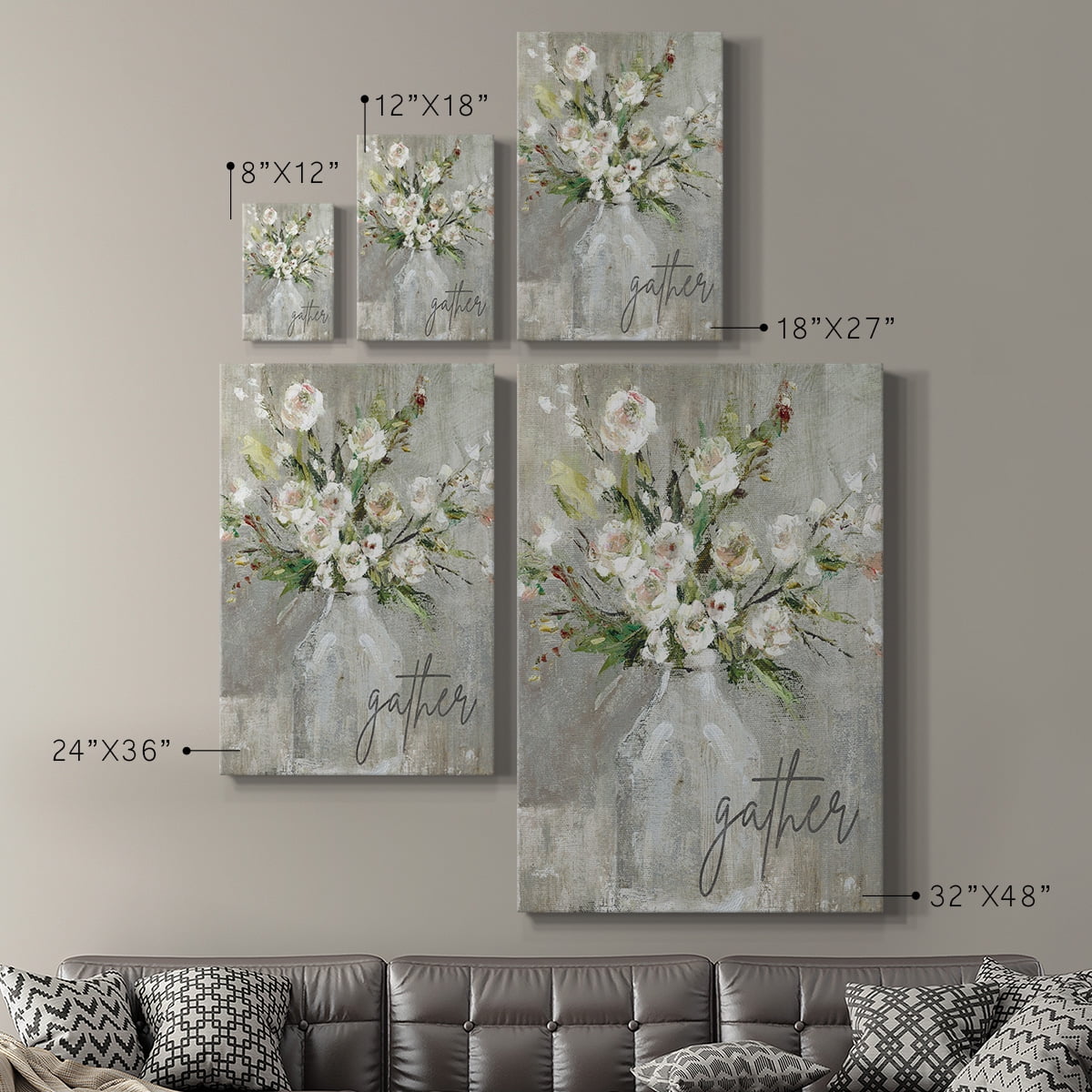 Gather Premium Gallery Wrapped Canvas - Ready to Hang