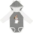 thumbnail image 3 of Inktastic Dog with ear up Boys or Girls Long Sleeve Baby Bodysuit, 3 of 5