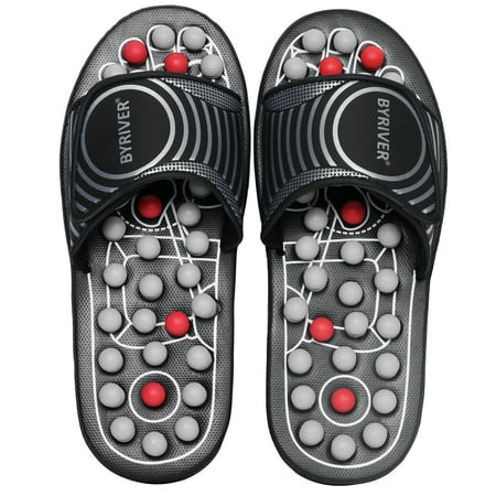 

Yunnyp Reflexology Foot Massager for circulation Massage Slippers Sandals Shoes for Men Women