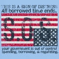 thumbnail image 4 of CafePress - American Distress Light T Shirt - Men's Classic Graphic T-Shirt, 4 of 5