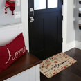 thumbnail image 4 of Valentines Day Door Mat,Valentines Red Love Heart Floral Indoor Outdoor Non-Slip Doormat,Entryway Front Porch Valentine''s Day Welcome Mat for Entrance Decor 30" x 17", 4 of 6