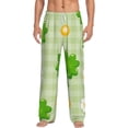 thumbnail image 2 of Kdxio St Patrick's Day11 Print Men's Sleep Pajama Pant Lounge Pants with Pockets, 2 of 8