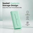 thumbnail image 4 of Portable Floss Dispenser Kit, 2026 New Refillable Dental Floss Dispenser, Floss Pick Holder, Travel Floss Picks Case for Travel, Home, Restaurant, Oral Care (White-1pc), 4 of 8