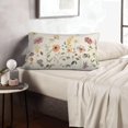 thumbnail image 6 of Spring Flower Pillow Covers 12X20 Inch Set of 2, Wildflower Butterfly Seasonal Holiday Decorative Throw Pillows Floral Cushion Cases for Home Couch Sofa Decor, 6 of 6