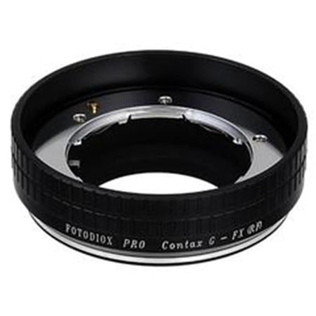 Fotodiox CntxG-FXRF-P Pro Lens Mount Adapter - Contax G SLR Lens To Fujifilm X-Series Mirrorless Camera Body