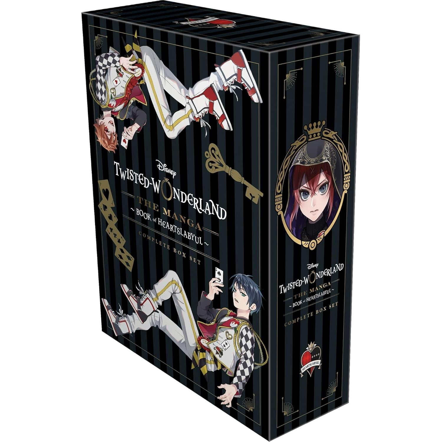 Disney Twisted-Wonderland: The Manga - B Disney Twisted-Wonderland: The Manga - Book of Heartslabyul Complete Box Set: Includes Vols. 1-4 with Premium, Book 1, (Paperback)