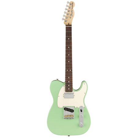 Fender American Performer Telecaster Hum Electric Guitar (Surf Green  Rosewood Fingerboard)