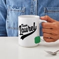 thumbnail image 4 of CafePress - Team Laurel Mugs - 15 oz Ceramic Large White Novelty Mug, 4 of 6