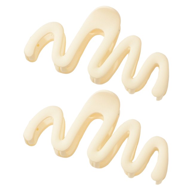 2 Pcs Grande Pince à Cheveux Ondulée Disque Pince à Cheveux Pince à Cheveux Premium pour Femmes