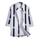 thumbnail image 1 of Mens Camisas de Manga Corta Formal Color Impresión Cuello de Vuelta, Blusa Casual para Al Aire Libre, Diario Y Otoño Primavera Desgaste, 1 of 3
