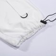 thumbnail image 4 of TZEWGL Spring Summer Solid Cool Street Style Hip Hop Pants With Pocket For Kids Active High Waisted Drawstring Loose Fit Pants For Girls size 9-10T, 4 of 6