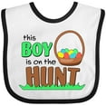 thumbnail image 3 of Inktastic This Boy is on the Hunt- Easter Eggs Boys Baby Bib, 3 of 4