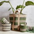 thumbnail image 2 of Creative Brands J2671 17 x 14.5 in. Jute Basket Bag, Green, 2 of 2