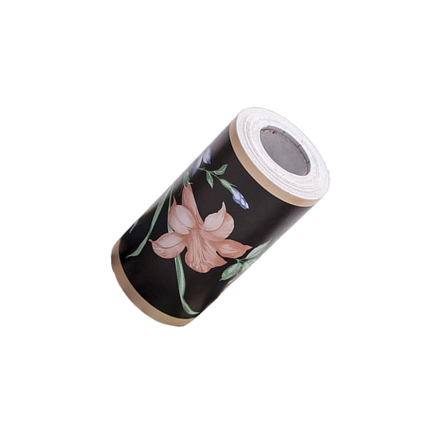Wosthever Adhesivo de borde de papel tapiz fácil de limpiar y a prueba de humedad para paredes y techos fabricado con PVC Decoración del hogar estilo 9