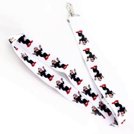 Smurfs Gargamel Classic 80s Retro Keychain Lanyard Keyring ID Badge Holder LYN-025