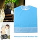 thumbnail image 2 of BRIGHTFUFU Delantal de ayuda impermeable del protector del babero de Mealtime del adulto (azul claro), 2 of 8