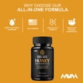 thumbnail image 4 of (2 Pack) Brain Honey Advanced Brain Health Capsules, BrainHoney Daily Nootropic Fomula (120 Capsules), 4 of 6