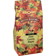 Door County Coffee Door County Maple, Maple Flavored Specialty Arabica Coffee, Medium Roast, Ground, 8oz Bag (Fall Limited Edition)
