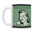 thumbnail image 2 of ThisWear Sarcasm Mugs One Day You Will Go Far Stay There Humorous Gifts Funny Work Coffee Mug Green, 2 of 4