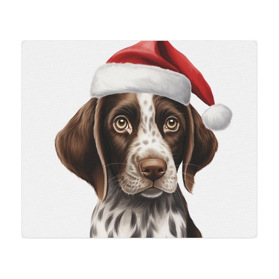 DistinctInk Mouse Pad - 1/4" Foam Rubber - Pointer Puppy Drawing