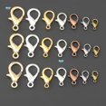thumbnail image 2 of 120 Pieces/80 Pieces Of Golden Lobster Clasps In sizes跨境, 2 of 4