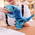 thumbnail image 4 of Lindo cartón animal marioneta de mano juguetes de peluche dinosaurio marionetas muñeca para bebé niños regalo de cumpleaños, 4 of 7