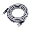 thumbnail image 1 of Cable de interfaz multimedia HD chapado en oro compatible con 8K, 48 Gbps, HDR dinámico, VRR, QMS, HD, cable para TV, monitor de computadora, tipo 2, 16,4 pies, 1 of 15