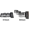 thumbnail image 3 of Roll-up Piano 61 /88 Keys,portable Arranger Keyboards,waterproof Silicone Fold Able Piano Keyboard For Beginners And Kids, 3 of 4