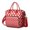 Red-8, variant on Minimalist Dots Lunch Bag – Insulated Waterproof Lunch Box for Adults with Retro Dot Texture Dual Compartments Strap Multi-pockets for Work Picnic Travel