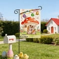 thumbnail image 5 of SLYNSHome Easter Garden Flag 12x18 Inch,Double Sided Bunny Rabbit Flag for Spring Yard Outdoor Decoration, 5 of 7