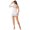 White, variant on YEAHDOR Womens One Shoulder Figure Ice Skating Dress Costume Rhinestones Backless Dance Leotard