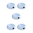 thumbnail image 3 of Wweixi Wide Range Of Colors And Sizes Available In Plastic Dog Bowl Simple Durable light blue small size 5Set, 3 of 6