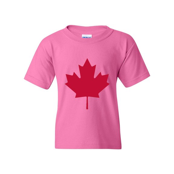 MmF - Big Girls T-Shirts and Tank Tops, up to Big Girls Size 24 - Canada Leaf