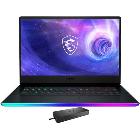 MSI Raider GE66 -15 Gaming/Entertainment Laptop (Intel i7-12700H 14-Core, 15.6in 240Hz 2K Quad HD (2560x1440), GeForce RTX 3080 Ti, Win 11 Home) with WD19S 180W Dock